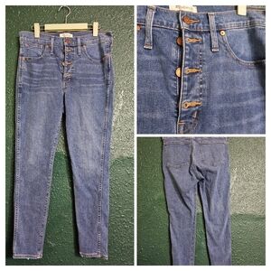 Madewell 10" High Rise Skinny 30P